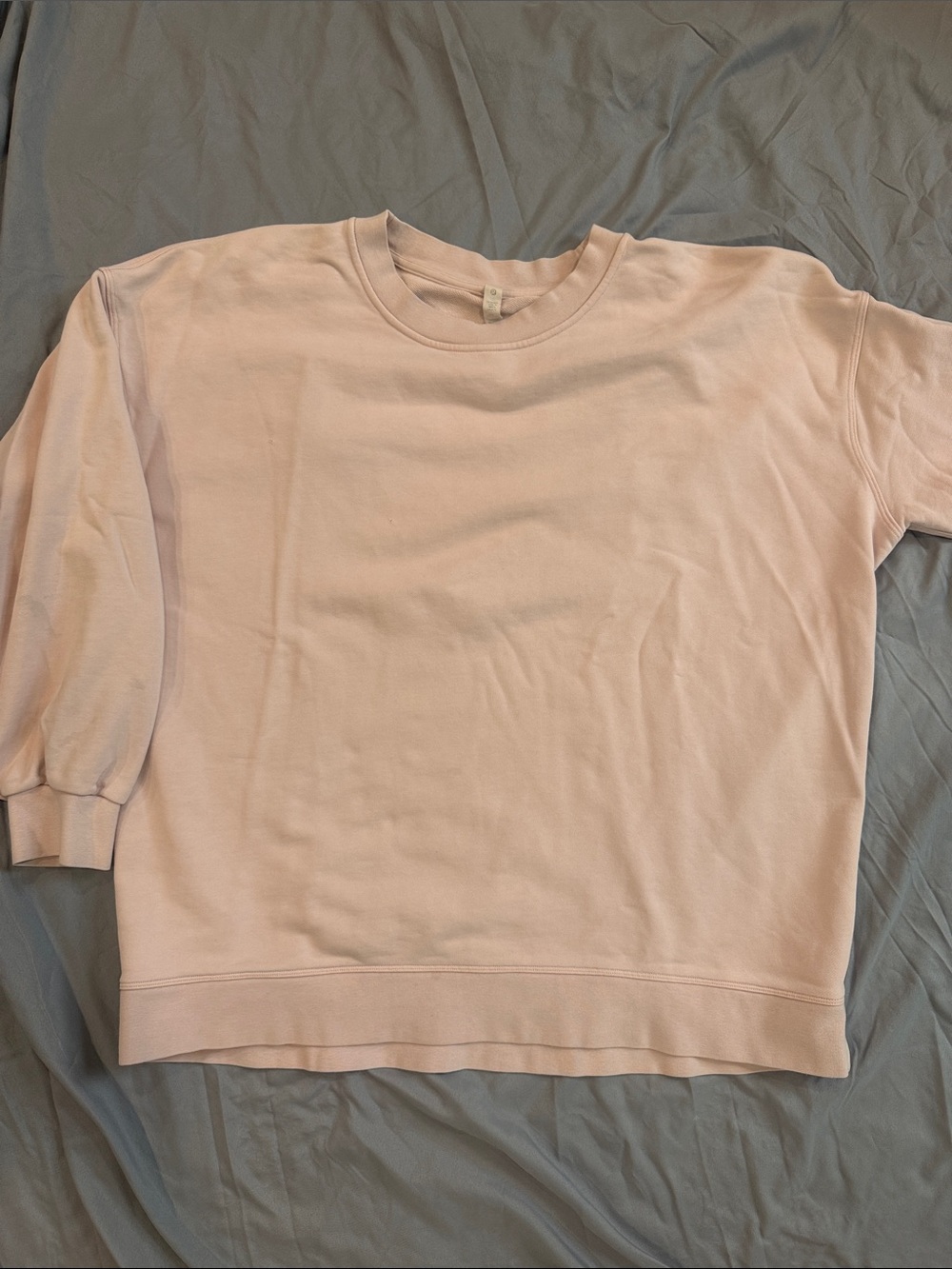 lululemon athletica Pale Pink Crew Sweatshirt